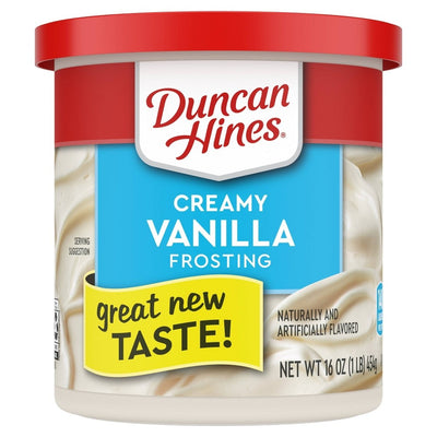 Duncan Hines - Cremige Vanille 454 Gramm