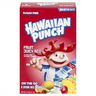 Hawaiian Punch – Fruchtsaftgetränk für unterwegs, rot, 21 Gramm