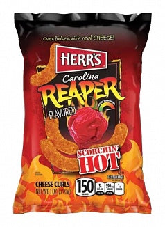 Herr's - Baked Cheese Curls Carolina Reaper 170 Gram