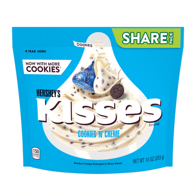 Hershey's - Kisses Cookies & Crème 284 Gram