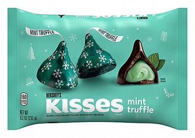 Hershey's - Kisses Mint Truffle 232 grammes extra weergave