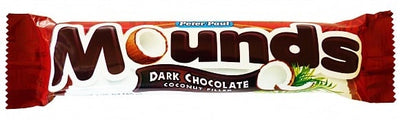 Hershey's - Mounds Dark Chocolate Coconut Filled 49 Gram