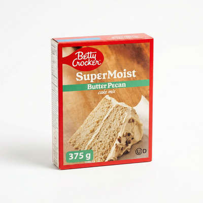 Betty Crocker - Cake Mix Super Moist Butter Pecan 375 Gram