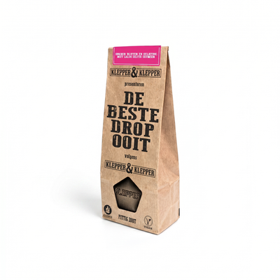 Klepper & Klepper - De Beste Drop Ooit Pittig Zout 200 Gram