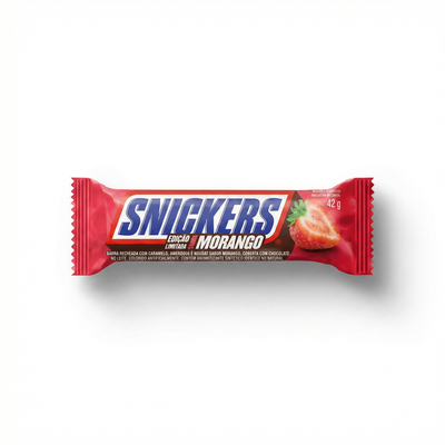 Snickers - Morango/Strawberry 42 Gram
