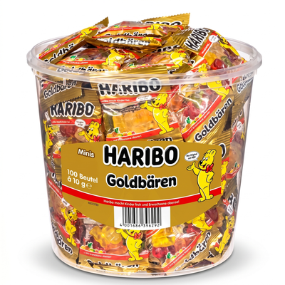 Haribo Silo Goudbeertje Zakjes 100 Stuks