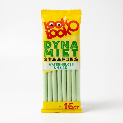 Look O Look - Dynamiet Staafjes Watermeloen 110 Gram