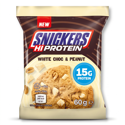 Snickers - White Chocolate Protein Cookie 60 Gram