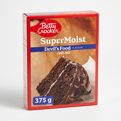 Betty Crocker - Super Moist DevilS Food Cake Mix 375 Gram
