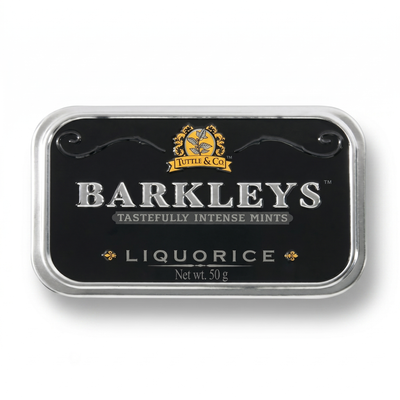 Barkleys Lakritzdose, 50 Gramm
