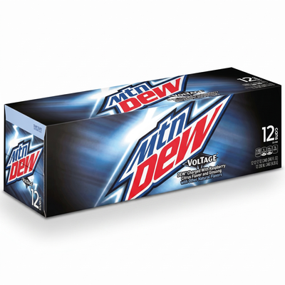 Mountain Dew - Voltage 355ml 12 Blikjes