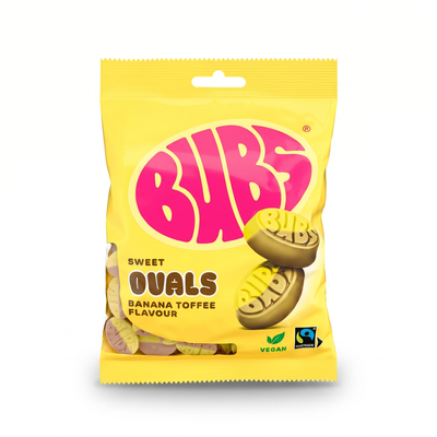 Bubs - Goody Sweet Ovals Banana 90 Gram