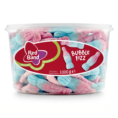 Red Band Silo Bubble Fizz 100 Stuks 1000 Gram