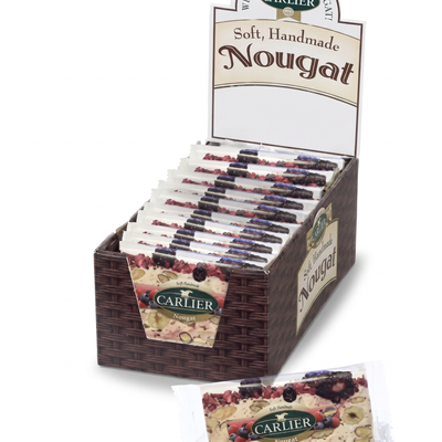 Carlier - Nougat-Kuchen Wildbeere 100 Gramm