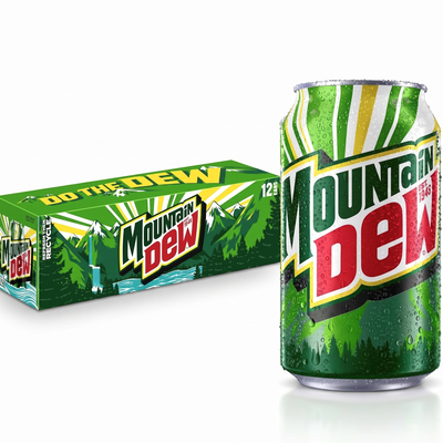 Mountain Dew - Original 355ml 12 Blikjes ***THT 06-04-2026***