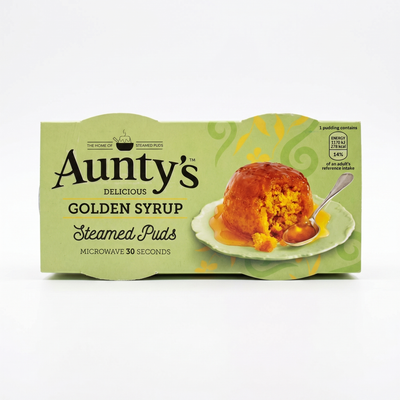 Auntys - Golden Syrup Pudding 190 Gram