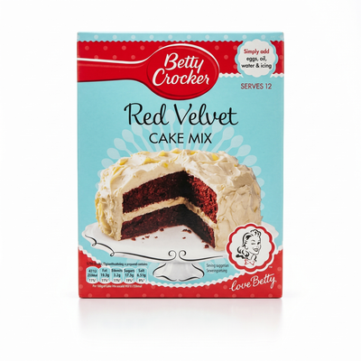 Betty Crocker - Red Velvet Kuchenmischung (UK-Produkt)