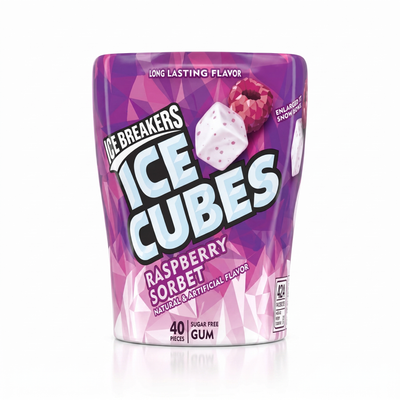 Ice Cubes - Raspberry Sorbet 92 Gram ***THT 01-06-2026***
