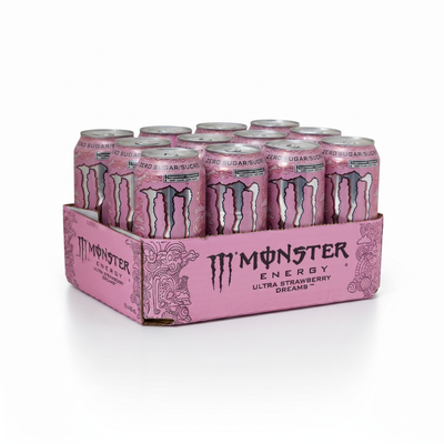 Monster - Ultra Strawberry Dreams 500ml 12 Cans