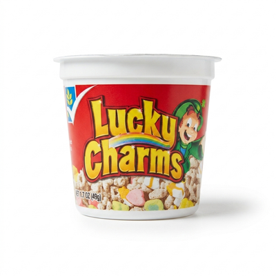 General Mills Lucky Charms Single Serve Cup Cereal 49 Gram