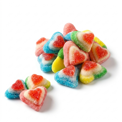 Dolce Plus -Sugared Heart 3D 1 Kilo (Halal)