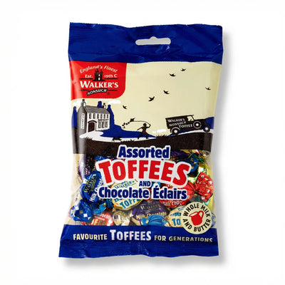 Walkers - Nonsuch Assorted Toffees & Eclairs Bag 150 Gram