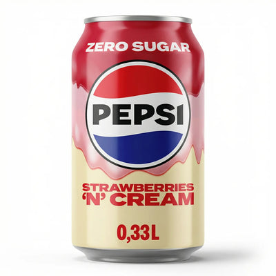 Pepsi - Strawberry Cream 330ml