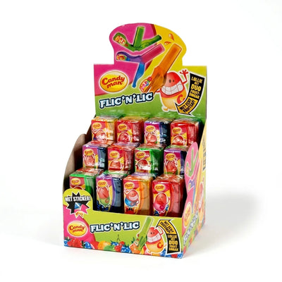 Candyman Flic 'N Lic Lollie 24 Stück