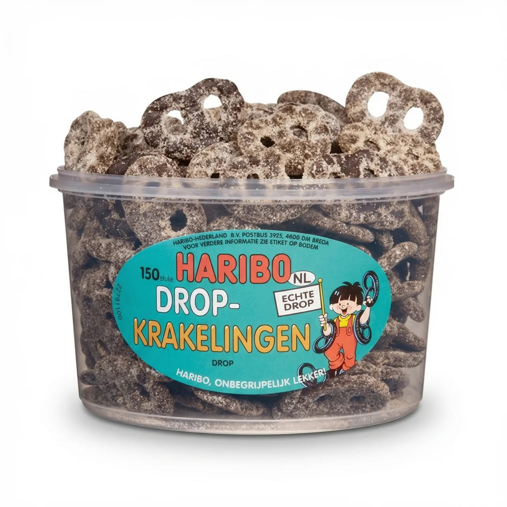 Haribo Silo Drop Krakelingen 150 Stuks 1050 Gram