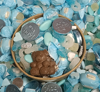 Candy Bowl - Welcome To The World Baby Boy 400 Gram