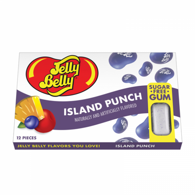 Jelly Belly - Chewing-gum sans sucre - Punch des îles