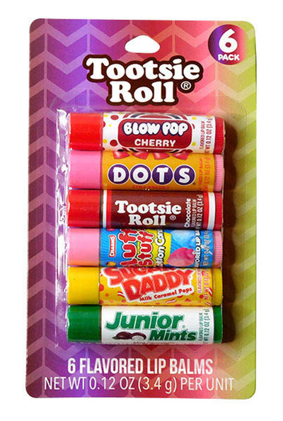 Tootsie Roll – Lippenbalsam, 6er-Pack