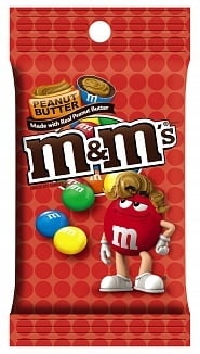 M&M's - Erdnussbutter 144 Gramm