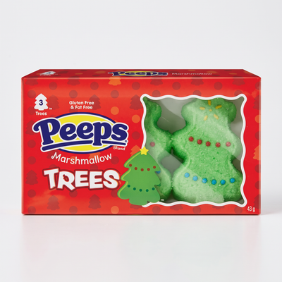 Peeps - Marshmallow Christmas Trees 3-Pack 43 Gram