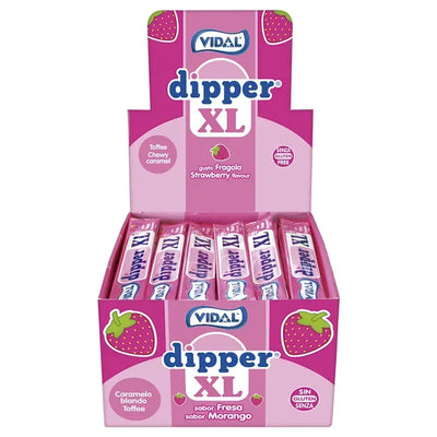 Vidal - Strawberry Dipper 5,5 Gram 200 Pieces
