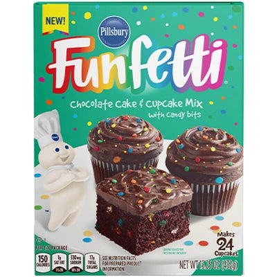 Pillsbury - Chocolate Cake Cupcake Mix 432 Gram