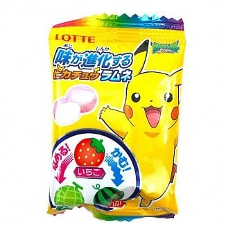 Lotte - Bonbons Pokémon Ramune 60 grammes