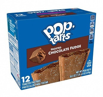 Kellogg's - Pop-Tarts Frosted Chocolate Fudge 576 Gram