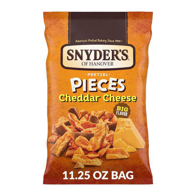Snyder's - Bretzels au cheddar XL 318 grammes