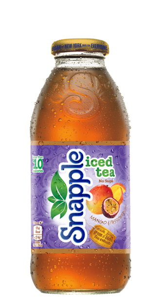 Snapple - Thé glacé mangue et fruit de la passion 473 ml
