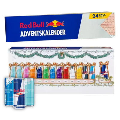 Red Bull - Adventskalender 2024 - 24 Dosen