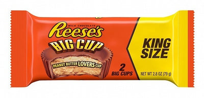 Reese's - Beurre de cacahuète Big Cup, format King Size, 79 grammes