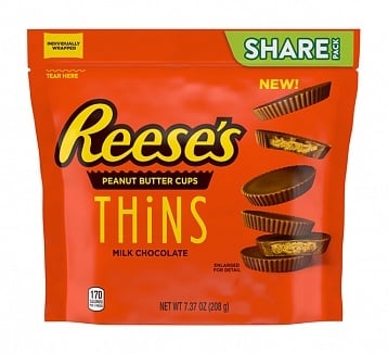 Reese's - Peanut Butter Cups Thins 209 grammes