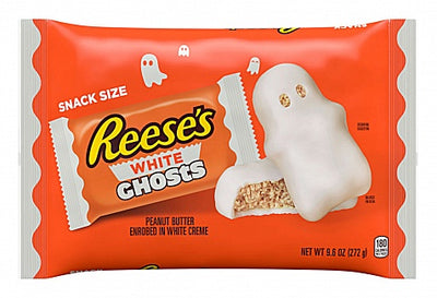 Reese's - Peanut Butter White Ghosts Snack Size 272 Gram