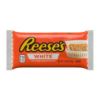 Reese's - Coupes de beurre de cacahuète blanches 39,5 grammes