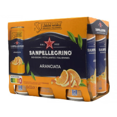 San Pellegrino - Aranciata 330ml Paquet de 6*