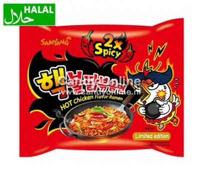 Samyang - Buldak - Noodle 2x Spicy Hot Chicken 140 Gram