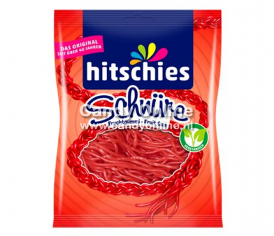 Hitschler - Erdbeerschnürsenkel 125 Gramm