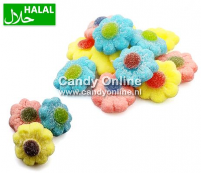 Dolce Plus - Fleurs sucrées assorties 250 grammes (Halal)