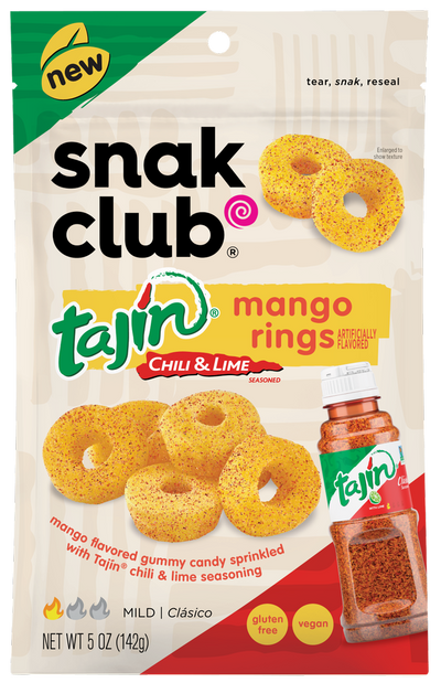 Snakclub - Tajin Mango Rings Chili & Lime 142 Gram